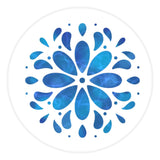 Screen Door Magnets Double Sided - Keep People, Kids, and Dogs from Running into a Screen Door. Saver - Robbins Aria Blue Flower