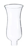 B&P Lamp Large 1 5/8 X 10 Clear Hurricane Shade