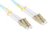 Addon 5M Lc To Lc Aqua Om3 Duplex Ofnr (RiserRated) Fiber Patch Cable