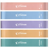 Resistance Bands for Working Out, Exercise Bands Resistance Band for Physical Therapy, Stretch Bands for Legs, Arm, Whole-Body F