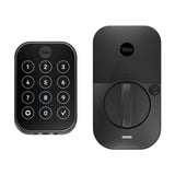 Yale Home Assure Lock 2 Deadbolt, Black Suede Keyless Entry Door Lock with Digital Touchscreen Keypad and Bluetooth Connectivity