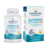 Nordic Naturals Ultimate Omega-D3, Lemon Flavor - 120 Soft Gels - 1280 mg Omega-3 + 1000 IU Vitamin D3 - EPA & DHA - Promotes Br