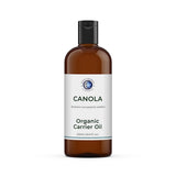 Mystic Moments Organic Canola (Rapeseed) Carrier Oil 1 Litre | Brassica Campestris Oleoferia | Nourishing Moisturising Base for