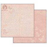 Stamperia Once Upon A Time In Pink Double Sided Paper Sbb441
