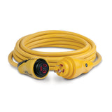 Marinco CS30-50 EEL Cordset, 30A 125V, 50, Yellow