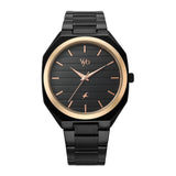 Fastrack Vyb 6.0 Horizon Quartz Black Shaped Dial Men'S Watch | Stainless Steel Strap Material Analog | Guys Analog Watches - Fv