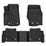 G-PLUS Floor Mats Compatible with Jeep Grand Cherokee 2022-2024 (Include 4xe NOT for L or WK) All Weather Protection TPE Floor L