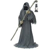 Haunted Hill Farm Motion-Activated 6-Ft. Tall Ghostly Guide, Plug-in Talking Scare Prop Animatronic with Spooky Sound Effects an
