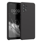kwmobile Case Compatible with Samsung Galaxy A32 5G Case - TPU Silicone Phone Cover with Soft Finish - Black Matte