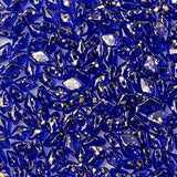 Matubo Czech Gemduo 2-Hole, Colbalt Blue Gold Splash, 50g