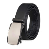 Zacharias MenS Faux Leather Belt With Autolock Buckle Tai36 (Black, 5Xl) (Pack Of 1)