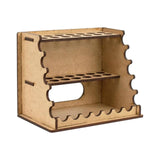 ATORSE Wooden Paint Brush Holder Versatile Desk Organizer for Crafts Art Tools Pens Crafts | Art Supplies | Painting Supplies |