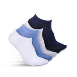 Macroman MSeries Socks Sutra MenS NoShow Footie Sneaker Socks (Pack Of 5) | Cotton Spandex | LowCut, SweatAbsorbent & OdorF