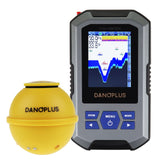 Portable Fish Finder Large HD Display Wireless Fish Finder, Fish Finders & Depth Finders for Boats with 147 feet Depth Detection
