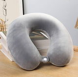 Nkk Pnp Soft Velvet Neck Pillow For TravelTravel Pillow For FlightsMemory Foam Neck PillowTravel Neck Rest PillowsLight Weig