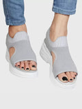 Shoetopia Lightweight Comfortable Trendy Flatforms Grey Sandals For Women & Girls,Grey,6,B0BVMM8XWH