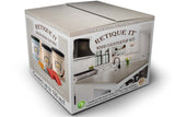 Retique It Liquid Wood Countertop Kit with Wood Gel Stain - Genuine Wood Finished countertops (64 oz (All Countertops), 50 Weath