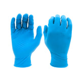 SHOWA 7500PF Biodegradable PowderFree Disposable Nitrile Safety Glove, 4mil, Blue, Medium