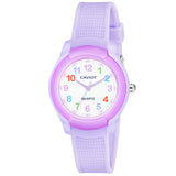 Caviot Silicone Unisex Kids Series Analogue Watch For Boys And Girls (Purple)