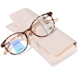 OPTOFENDY Progressive Multifocal Reading Glasses for Women, TR90 Fashion Blue Light Blocking Computer Readers