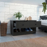 Hamilton Storage Bench -Living Room -Black