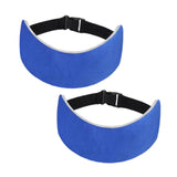 Trendivibe 2X Neck Pillow Straps Comfortable Sleeping Portable Airplane Travel Neck Rest Blue