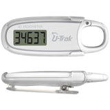 3D Pedometer for Walking with Removable Clip and Carabiner Simple Step Counter for Walking Accurate Clip On Step Tracker for Men