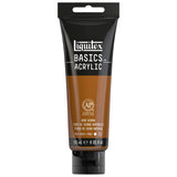 Liquitex BASICS Acrylic Paint, 118ml (4oz) Tube, Raw Sienna