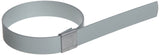 BANDIT CP1099 5/8 Wide x 0.025 Thick 21/2 Diameter, Galvanized Carbon Steel Center Punch Clamp 1 Box (Pack of 50), Grey
