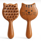 Trovexx Wood Therapy Massage Tools For Belly Fat And Scalp, Wooden Meridian Body Brush For Cellulite Removal, Hair Growth Scalp
