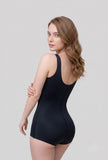 One piece Sculpting Boy-short Swimsuit