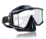 Tilos Panoramic Single Lens Snorkel Mask for Scuba Diving & Snorkeling