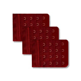 Trylo Bra Hook 4X4 Pack 3 - Marun,MARUN,,B0C9D3XNBP