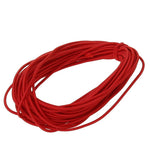 Usew 2 mm Heavy Round Elastic Cord,10 Yards (red)