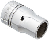 Williams STM-1213 1/2 Drive Shallow Socket, 12 Point, 13mm