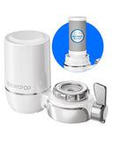 Waterdrop Water Filter for Sink Faucet, NSF Certified Water Purifier, 320 Gallon Tap Water Filter for Kitchen Sink, Reduces Chlo