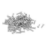 uxcell a15101300ux0193 M3 x 12mm Phillips Flat Head Countersunk Bolts Machine Screws Pack of 100