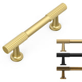 9BUILD 10 Pack 3 Inch Brushed Gold Cabinet Pulls Kitchen Cabinet Handles Gold Cabinets Hardware Kitchen Drawer Pulls