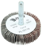 Weiler 52366 2 x 1/2 Tiger Coated Abrasive Flap Wheel, 1/4 Stem, 60AO (Pack of 10)