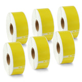 BETCKEY - Compatible DYMO 30252 (1-1/8 x 3-1/2) Address & Barcode Labels - Compatible with DYMO Labelwriter 450, 4XL & Zebra Pri