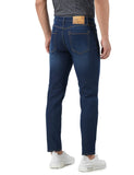 Inkd Men'S Contrast Stitch Stretchable Regular Fit Jeans,Dark Night,Dark Night,30