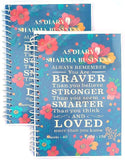 Sharma Business Krashtic A5 Spiral Diary Compact 40 Sheets Notebook With 150 Gsm AcidFree Pages, Ideal For Office, School & P