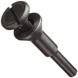 Weiler 56490 Mounting Mandrel For Cut-Off Wheels W/3/8 Arbor Hole, 1/4 Stem