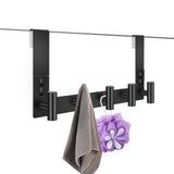 PMMASTO Shower Door Hooks, (7.5 Inch) Extended Towel Hook for Bathroom Frameless Glass Shower Doors, Stainless Steel Heavy Duty