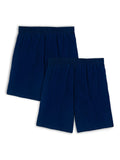 Fruit of the Loom Mens Eversoft Cotton Shorts with Pockets (S4xl), 2 PackNavy