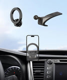 MaserWeller Car Phone Holder for Toyota Highlander 2014 2015 2016 2017 2018 2019 Accessories, 360 Rotation Phone Mount Compatibl