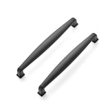 Ravinte 20 Pack Solid 6-1/4 Inch Cabinet Handles - Matte Black Pulls for Kitchen Drawers, Cabinets, Cupboards - Hardware Handles