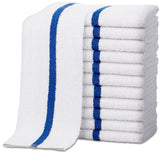 ZUPERIA Bar Mop Towels 12 Pack (16inchx19inch) 100% Cotton High Absorbency Kitchen Towels Reusable Dish Cloths, QuickDry Rags w