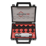 Mayhew Pro 66008 1/8Inch to 3/4Inch SAE Hollow Punch Set