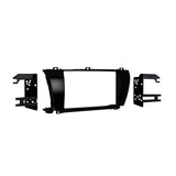 Metra Electronics 95-8245CHG High Gloss Double DIN Dash Kit for Toyota Corolla 2014- (Charcoal)